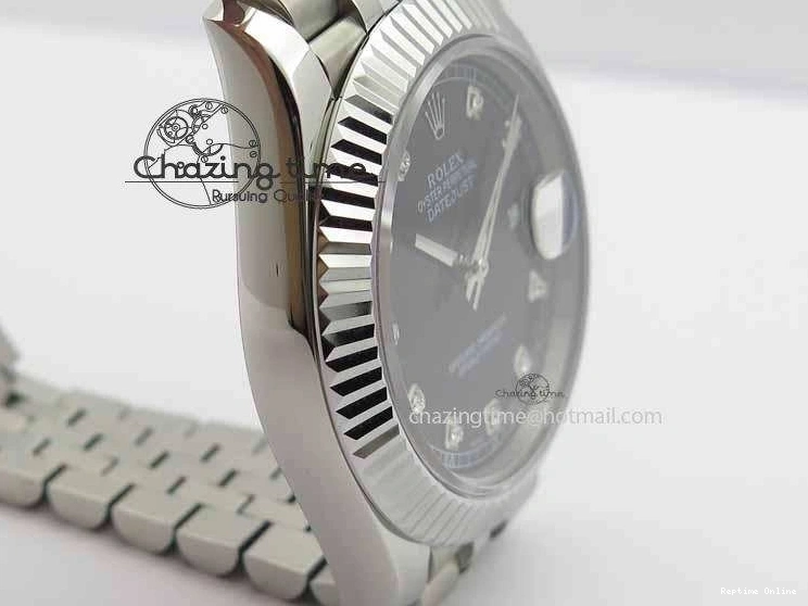 0501 DateJust II 41mm BP Maker Best Edition Black Diamonds Dial On New Version Jubilee Bracelet A Popular 3618